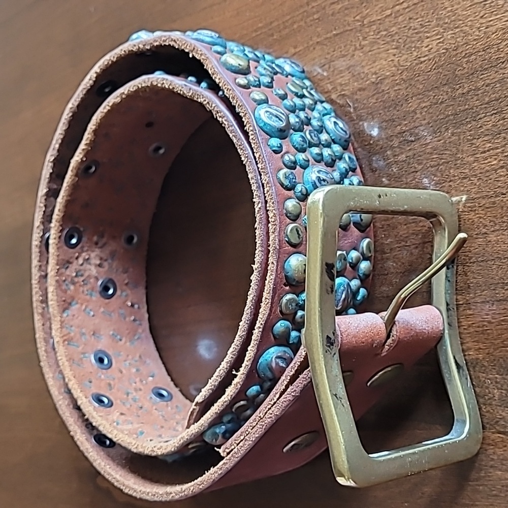 Woman's studded belt